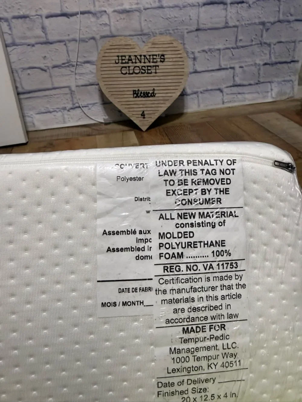 Tempur-Pedic TEMPUR-Ergo Neck Pillow White New